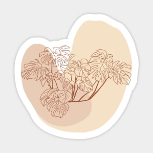 Monstera Deliciosa 4.4 Sticker